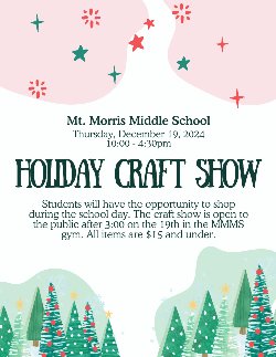 Holiday Craft Show 12/19